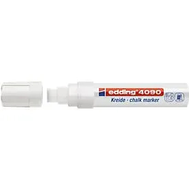 Kreidemarker edding 4090 4-15mm, 5 x weiss