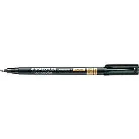 STAEDTLER Lumocolor 319 F-9 Folienstift Fein Rundspitze Schwarz 10 Stück