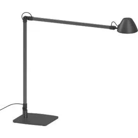 LED-Arbeitsplatzleuchte LUCIO, 4000 K, dreh-, neig- und höhenverstellbar, 4 W, umbragrau RAL 7022