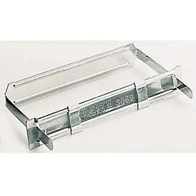 LEITZ Abheftbügel Fastener 30680000, Metall, max. Füllhöhe 35 mm, für 350 Blatt, silber