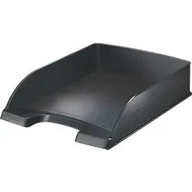 LEITZ® Ablagekorb Style, DIN A4, Kunststoff, satin schwarz
