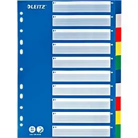 LEITZ® PP-Register mit blauem Deckblatt, blanko
