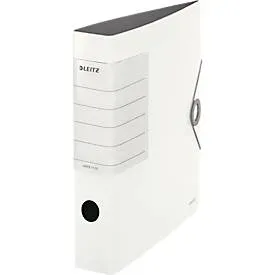 LEITZ® Qualitätsordner SOLID, DIN A4, Rückenbreite 62 mm, weiss