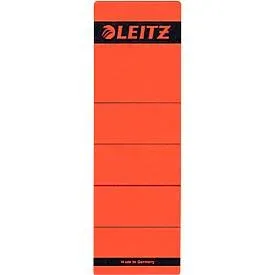 Leitz Selbstklebende Rückenschilder 1642-25 Rot 61,5 x 192 mm 10 Stück