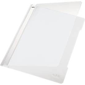 LEITZ® Schnellhefter 4191, DIN A4, PVC, 25 Stück, weiss
