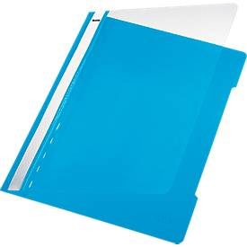 LEITZ® Schnellhefter 4191, DIN A4, PVC, 25 Stück, hellblau
