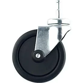 Lenkrolle CLAX®, Ersatzteil für das CLAX® Klappmobil, drehbar, ? ca. 90 mm, schwarz