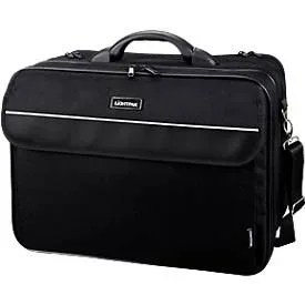 Lightpak Corniche Aktentasche 44 cm Laptopfach Laptoptaschen 1 ct Schwarz Herren