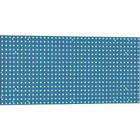 Lochplatte, zum Einhängen, 1950 x 900 mm, dunkelblau RAL 5009