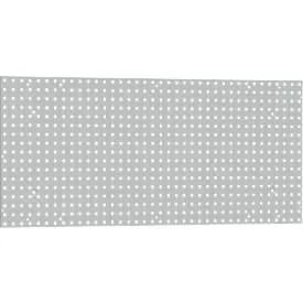 Lochplatte, zum Einhängen, 1950 x 900 mm, lichtgrau RAL 7035