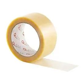 PVC Klebeband Qtape® 444, tranparent, 6 Rollen