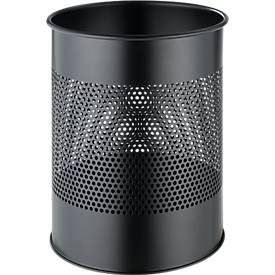 DURABLE Papierkorb Schwarz 15 l, Anzahl