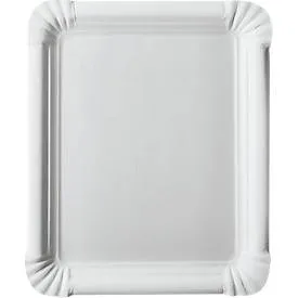 Pappteller Papstar Pure, Einweg, eckig, B 200 x H 165 mm, lebensmittelecht, FSC®-zertifiziert & kompostierbar, weiss, 2 x 250 Stück