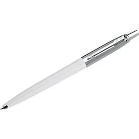 PARKER Druckkugelschreiber Jotter, weiss/chrom