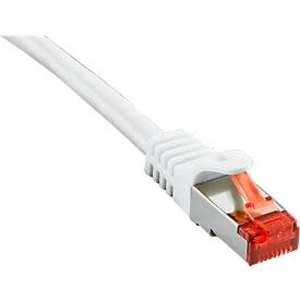 Patch-Kabel CAT6 S/FTPP 3 m, weiss