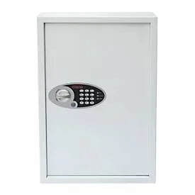 Phoenix Schlüssel-Depottresor 144 Haken Elektronik-Schloss Cygnus KS0033E 430 x 130 x 660mm Weiss