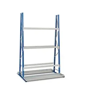 Profil-Lagerregal, doppelseitig, Grundfeld, H 2500 x L 1500 x T 600 mm
