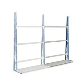 Profil-Lagerregal, einseitig, Anbaufeld, H 2500 x L 1800 x T 340 mm