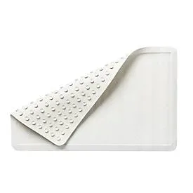 Badematte Rubbermaid® Safti-Grip®, mit Saugnäpfen, schimmelresistent, latexfrei, L 571 x B 355 mm, Gummi, weiss