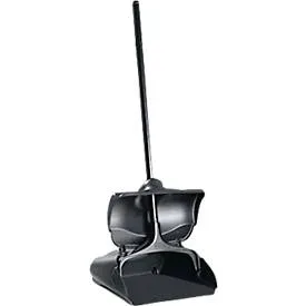 Kehrschaufel Rubbermaid Lobby Pro® Executive-Serie?, mit Stiel & Deckel, Kunststoff, schwarz