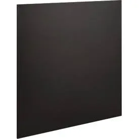 Rückwand-Element für Grundregal/Anbauregal ORDO Business, multifunktional, magnethaftend, B 700 x H 1000 mm, Stahl, tiefschwarz matt RAL 9005
