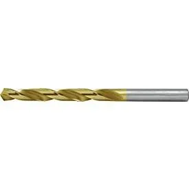 RUKO Spiralbohrer DIN 338 Typ N, Ø 10,5 mm, HSS TiN-beschichtet, Spitzenwinkel 118°, L 133 mm