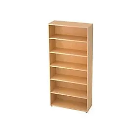Hammerbacher Melaminharzbeschichtete Spanplatte Regal 4 1.000 x 400 x 2.004 mm Ahorn