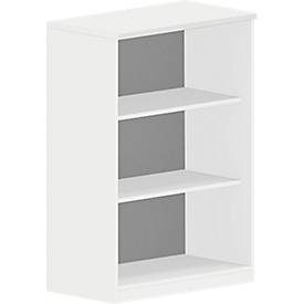 Regal NEVADA, B 800 x T 445 x H 1155 mm, weiss