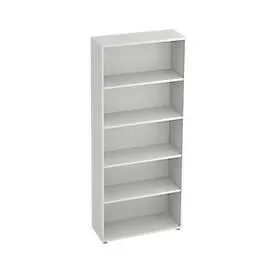 Hammerbacher Regal Matrix Lichtgrau 800 x 330 x 1.880 mm