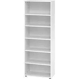 Hammerbacher Schrank V968RE/W Weiß 80 x 40 x 215,4 cm