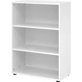 Hammerbacher Schrank V938RE/W Weiß 80 x 40 x 110 cm