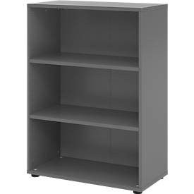 Hammerbacher Schrank V938RE/G Grau 80 x 40 x 110 cm