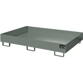 Regalwanne Typ RW/RW 1800, ohne Gitterrost, grau RAL7005