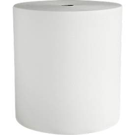 Reinigungstücher WIPEX®-AIRLAID MB, Einweg, extrem saugfähig & ideal für Öl & Fett, Tuchgrösse 400 x 380 mm, Zellstoffvlies, weiss, 1 Rolle mit 500 Tüchern