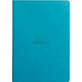 Rhodia Notizbuch, 32 Blatt, DIN A5, 90 g/m², liniert, türkis