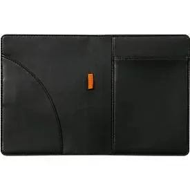 Rhodia Notizheft-Mappe, DIN A6, Kunstleder, Innentasche, Stiftschlaufe