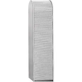 Rollladen für Hochschrank B 500 mm, alusilber