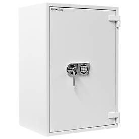 Rottner Wertschutzschrank Diamant Fire Premium PO100, Elektronikschloss, EN 2, feuerfest bis 30 min, 179 Liter, Stahl, lichtgrau