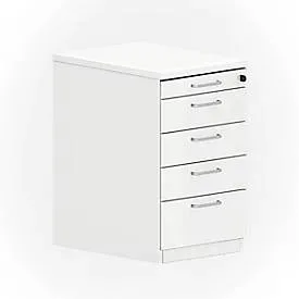 Standcontainer NEVADA, B 430 x T 600 x H 740 mm, weiss