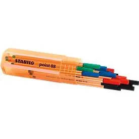 STABILO Fineliner Point 88 0.4 mm Farbig sortiert 20 Stück
