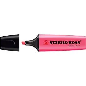 STABILO® Textmarker BOSS Original, pink, 10 Stück