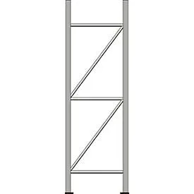Ständerrahmen, für Regalsystem WR 600, H 2500 x T 600 mm