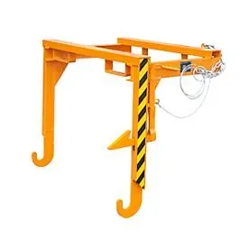 Traverse für Bauer® Stapelbarer Kippbehälter, Volumen 0,7 m³, RAL 2000 gelborange