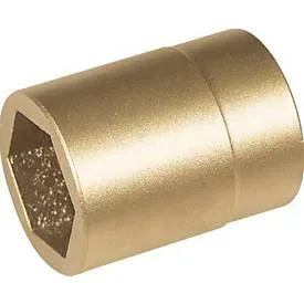 Steckschlüsseleinsatz 1/2 Zoll 6-kant SW 27mm L.46mm funkenfrei ENDRES
