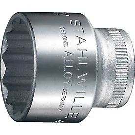 STAHLWILLE Steckschlüsseleinsatz 45 3/8 Zoll 12-kant SW 8mm L.25mm