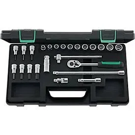 Steckschlüsselsatz 45/49/19/5 24-tlg.3/8 Zoll SW 8-19mm Z.30 12KT