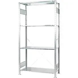 Fachbodenregal, HxB 2000 x 1060 mm, Grundregal, Bodentiefe 500 mm SCHULTE