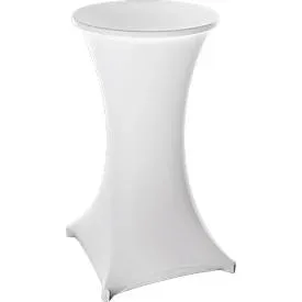 Stehtisch-Husse, ø 700 mm, weiss