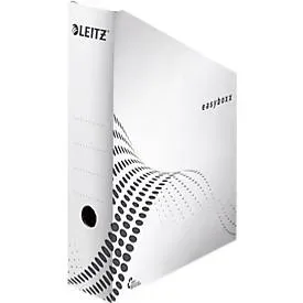 Stehsammler Leitz easyboxx 6140 80 mm, A4, für ca. 700 Blatt, Hochkant, Griffloch, 25 Stück