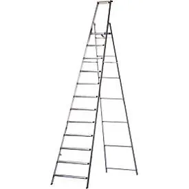 Stufenstehleiter Lila-Serie, 12 Stufen